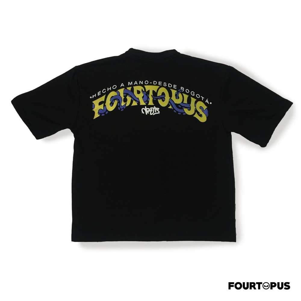 Colombian Artist Streetwear Brand Fourtopus Sweatshirt Graphic Tee Unisex